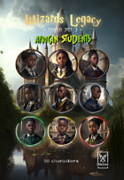 Adellos Wizards Legacy Token Set 3: African Students