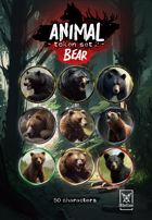 Adellos Animal Token Set 2: Bears