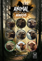 Adellos Animal Token Set 3: Aurochs