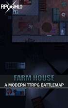 Farm House (20x35 IN) Modern Digital Battle Map