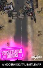 Wasteland Roads (8x10 IN) Modern Digital Battle Map Tile Set