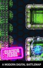 Cloning Floor (14x13 IN) Science Fiction Digital Battle Map