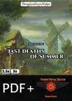 The Last Deaths of Summer - Foundry and PDF [BUNDLE]