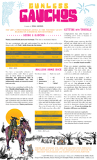 Gunless Gauchos: Western Fantasy in a Single Page