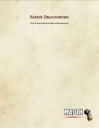 Faerie Dragonborn: 5e Player Character Race