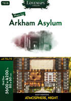 Cthulhu Maps - 010 - Arkham Asylum