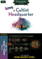 Cthulhu Maps - 022 - A Cultist Headquarter
