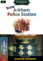 Cthulhu Maps - 107 - Arkham Police Station