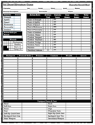 Sol Quest Character Sheet