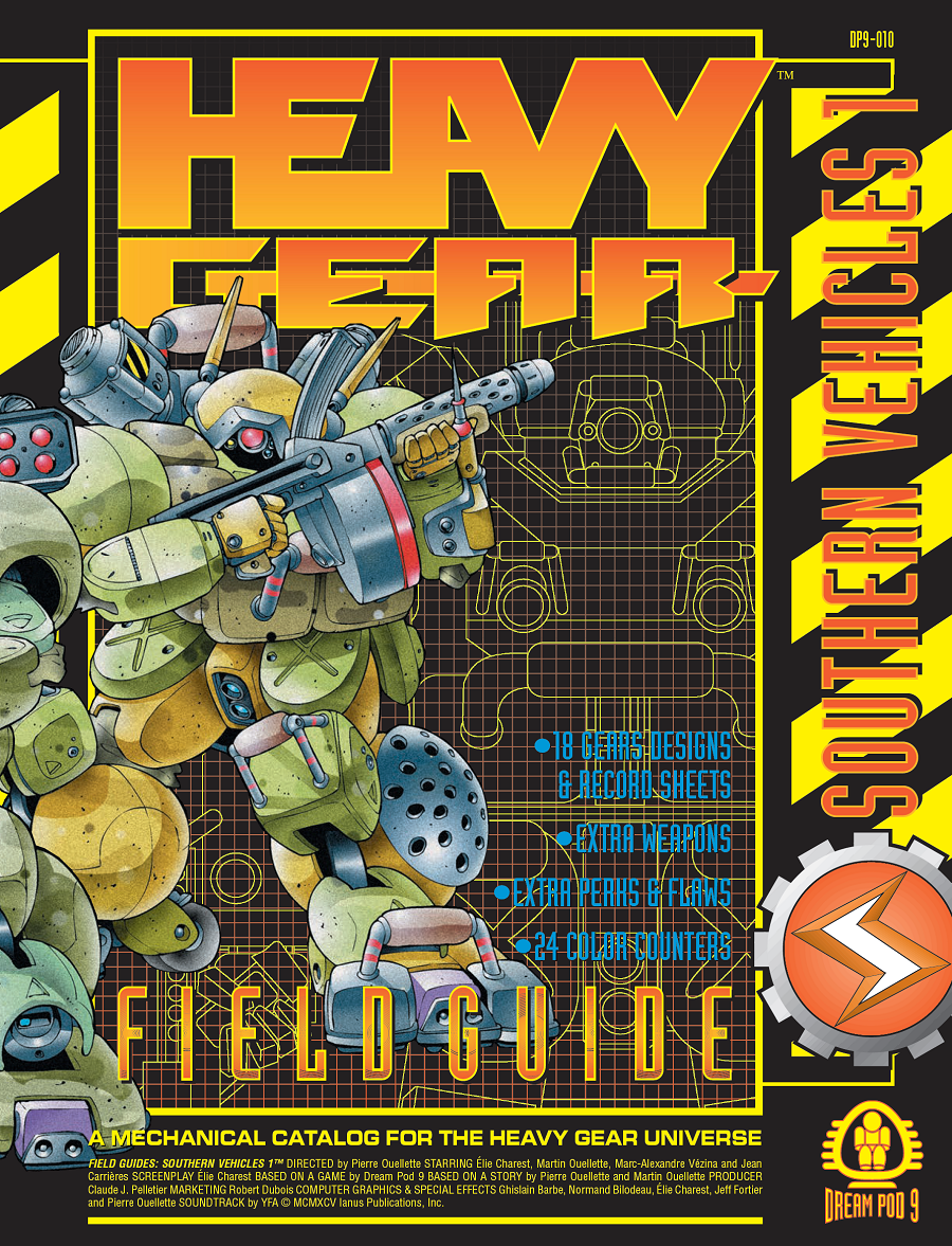 Heavy Gear Revitalized – Field Guide South 1 - Dream Pod 9 | Heavy Gear ...