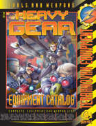 Heavy Gear Revitalized - Equipment Catalog