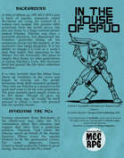 In The House of Spud - MCC (Mutant Crawl Classics)