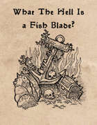 What The Hell Is a Fish Blade? - Pirate Borg