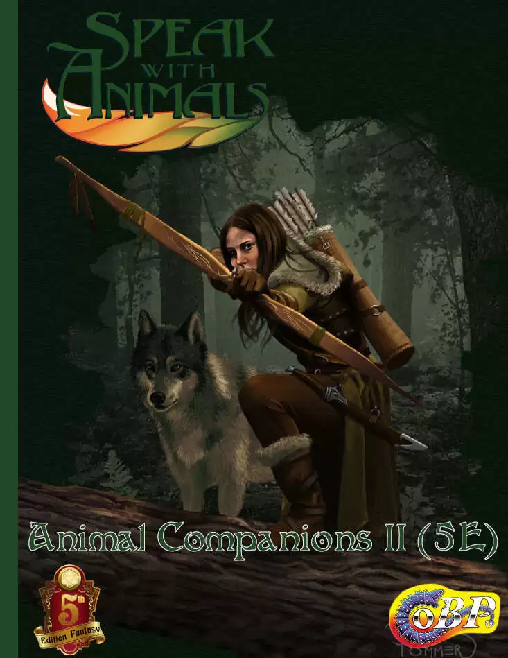 Speak with Animals - Animal Companions II (5E) - Orphaned Bookworm ...