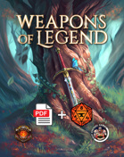 Weapons of Legend | PDF + Foundry VTT [BUNDLE]