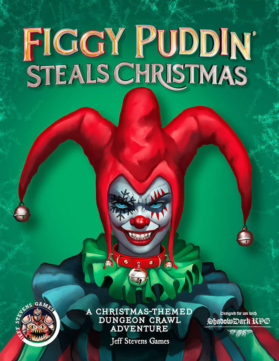 Cover of Figgy Puddin' Steals Christmas - Shadowdark RPG