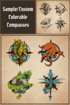 Sea Creature Compasses