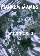 Winter 1 - Printable Battle Maps in Daylight and Moonlight