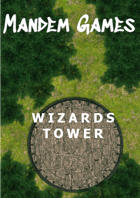 Wizard's Tower - Printable Battle Maps in Daylight and Moonlight