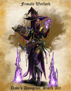 Character Art: Female Warlock