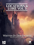 Locations & Lore Trilogy Volumes 1 - 3