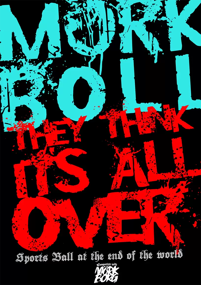 They Think It's All Over! mini expansion and solo rules for Mork Boll