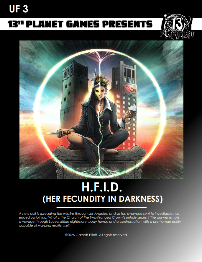 UF3 H.F.I.D. (Her Fecundity in Darkness) - Garnett Elliott