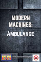 Modern Machines: Ambulance