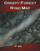 Creepy Forest Road Map