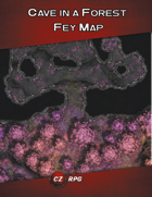 Cave in a Forest - Fey Map