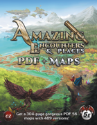 Amazing Encounters & Places PDF + Maps [BUNDLE]