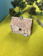 Small Early New England House 28mm