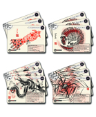 Jinteki Ink Painting Set 3 by Kalypso