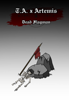 Dead Flagman Stock Art