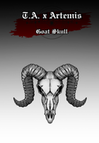 Goat Skull Stock Art