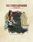 [NoAI] T.A.'s Fey Deal Snakes Loop Spot Artwork - WotV