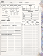 Lost Lights Character Sheets - 5e
