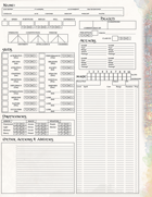 Lost Lights Character Sheets - PF2e