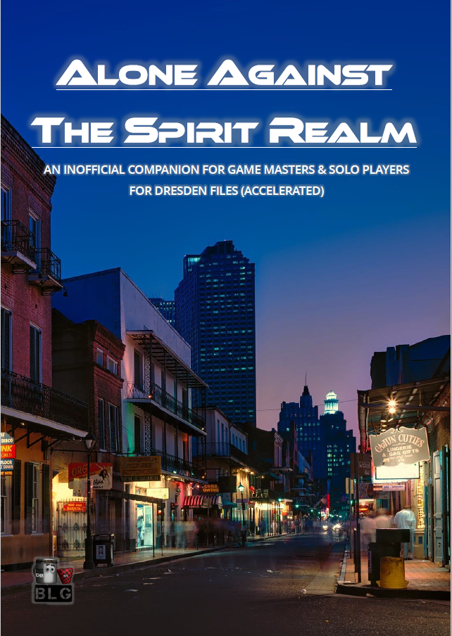 Alone Against The Spirit Realm - An inofficial companion for the Dresden Files RPG