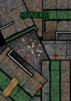 Dungeon Tiles 6 - Sewers!