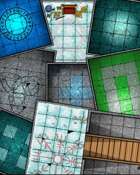 Dungeon Tiles 8 - Print and Paste