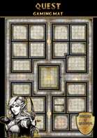 Quest Battle Mat Gaming Board