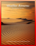 Weather Almanac - Hot Sandy Desert