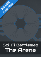 Sci-Fi Battlemap - The Arena (VTT)