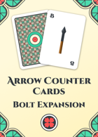 Arrow Counter Cards - Bolt Expansion