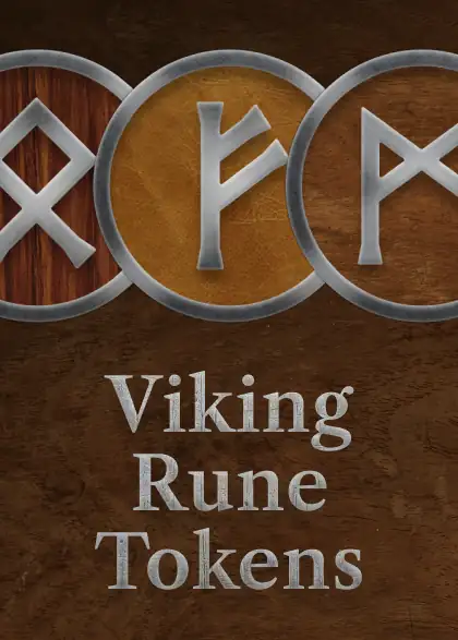 Vtt Rune Wolf Viking Rune Tokens (VTT) - Lazarus | DriveThruRPG