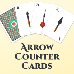 Arrow Counter Cards