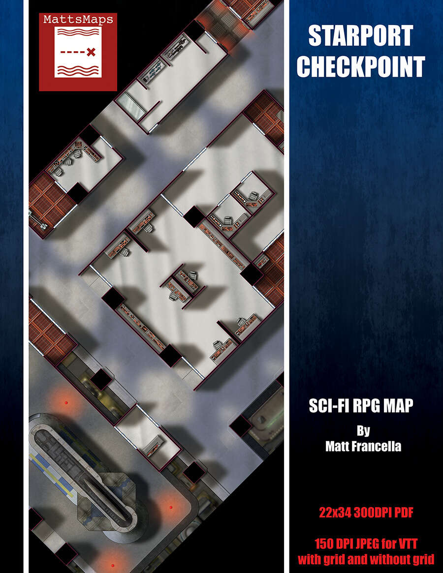 Starport Checkpoint - The Adventurers' Atlas | The Adventurers' Atlas ...