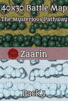 40x30 Fantasy Battle Map - The Mysterious Pathway Pack 1