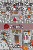 40x30 Fantasy Battle Map - The Airship Pack 1